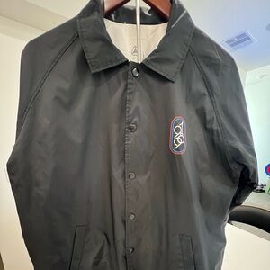 Active Ride Shop Men's Medium Windbreaker Jacket Black